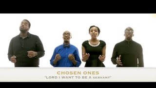 Chosen OnesLord I Want To Be A Servant Acapella coverOfficial Video Featuring Wolfgang James [upl. by Refitsirhc808]