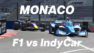 F1 vs IndyCar  Monaco Grand Prix [upl. by Nueoras120]