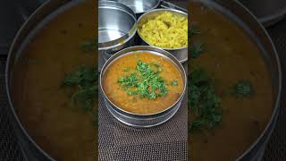 डाळीच झालं पिठलं 🙄🙄youtubeshorts shorts food cooking tiffin viral trending lunchbox foodie [upl. by Ainoloppa902]