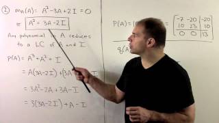 Example of Minimal Polynomial [upl. by Gualtiero]