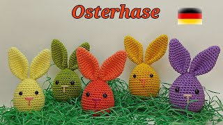 Gehäkelte Osterhasen  quotÖrchenEiquot [upl. by Rillis]