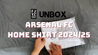 Unboxing Arsenal home kit 202425 [upl. by Maker]