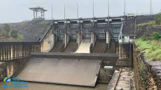 Wivenhoe Dam opening on the 11 05 2022 [upl. by Elery644]