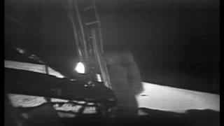 Buzz Aldrin Sets Foot on the Moon [upl. by Matthaus561]