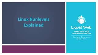 Linux Runlevels Explained [upl. by Aara]