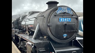 Harry Potter steam train trip in Scotland [upl. by Enerahs]