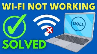 Fix Dell Laptop WiFi is Not Working Problem in Windows 1087 2022 [upl. by Ettedo331]