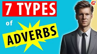 ADVERBS  Definition Types amp Examples in 3 MINUTES  Parts of speech [upl. by Andria]