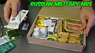 Testing Russian Military MRE Meal Ready to Eat [upl. by Reider]