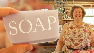 Beckys Beginner Bar Soap Recipe 3 Simple Ingredients Lye Lard amp Water [upl. by Cirad]