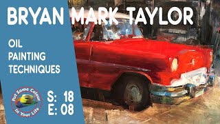 Oil painting techniques and tutorial with Bryan Mark Taylor I Colour In Your Life [upl. by Nollek]