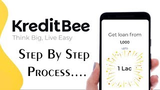 Kredit Bee Emi Loan 1000 to 1lakh Process [upl. by Enrichetta]