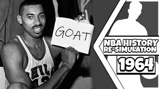 I Reset The NBA to 1964 and ReSimulated NBA HISTORY [upl. by Attenwad449]