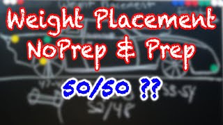 Weight Placement Drag Racing NoPrep and Prep [upl. by Jonis]