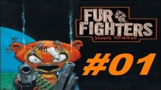 Fur Fighters Viggos Revenge 01  The Undermill 100 Walkthrough PS2 [upl. by Anicart]