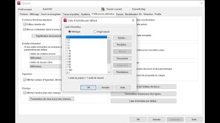 Autocad  Échelle dans option VS barre détat [upl. by Haskell]