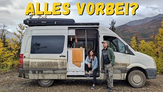 WIE GEHT ES WEITER DAS ÄNDERT SICH  Vanlife Alaska USA [upl. by Netsirhk258]