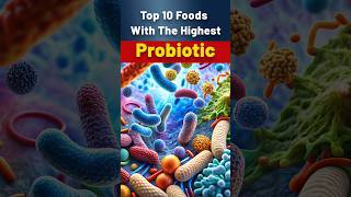 Top 10 MustEat Probiotic Foods for Improved Digestion and Longevity guthealth probioticsFoods [upl. by Morel]