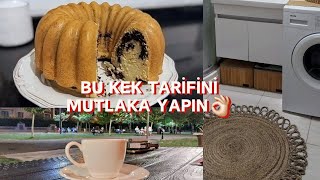 1 SU BARDAĞI NİŞASTA İLE YUMUŞACIK KEK🤩HALI BANYOMA ÇOK YAKIŞTI👌🏻GÜNLÜK VLOG  EŞİMLE AKŞAM GEZMESİ [upl. by Aierb]