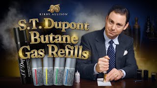 How to Refill Your ST Dupont Butane Gas Lighter  How to Refill Your Lighter  Kirby Allison [upl. by Luben]