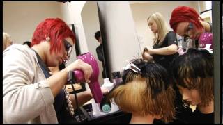 World Skills  Hairdressing Competition Event  by Media Wales Video Services [upl. by Annaiviv179]