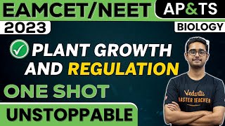 Plant Growth and Regulation in One Shot  Biology  EAMCET 2023  NEET 2023  Ajay sir [upl. by Darci380]