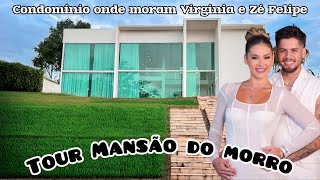 Casa do morro com fachada minimalista envidraçada no Aldeia do Vale I GOIÂNIA [upl. by Sauveur]