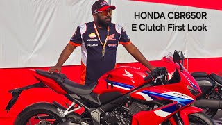 2024 Honda CBR650R E Clutch India Spec Model First Look Walkaround [upl. by Shaum]