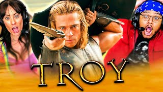 TROY 2004 MOVIE REACTION FIRST TIME WATCHING Brad Pitt  Achilles  Full Movie Review [upl. by Kohcztiy]