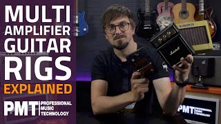 Beginners Guide To Multi Amplifier Rigs  ABY Pedals Stereo amp WetDry Setups Explained [upl. by Akived]