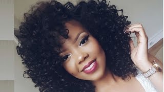 THE BEST CURLY WIG EVAAA  OUTRE DONNA LACE FRONT WIG  TASTEPINK [upl. by Augustus586]