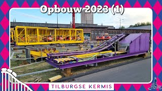 Tilburgse Kermis Opbouw Kermis 18072023 [upl. by Aisak]