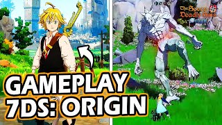 NUEVO 40 MINUTOS DE GAMEPLAY de 7DS ORIGIN GSTAR 2023  The Seven Deadly Sins Origin [upl. by Eyllek]