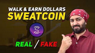 Walk Your Way to Cash REAL or FAKE Sweatcoin App Review [upl. by Aleit262]