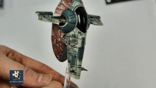 Slave 1 XWing Miniatures Game Unboxing and Review [upl. by Lillis845]