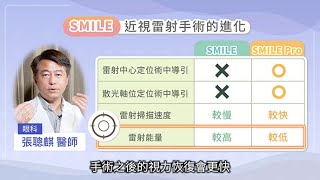 從SMILE到SMILE pro，全飛秒近視雷射手術再進化 [upl. by Cyndi276]