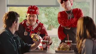 Wendys Commercial 2024  USA • March Madness App Offers [upl. by Bernarr720]