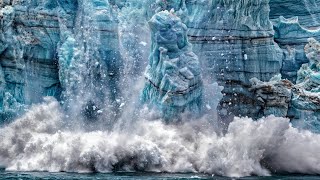 Most Awesome Glacier Calving and Tsunami Wave Compilation 3 [upl. by Lay691]