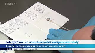 Antigenní testy Covid SARSCoV2 LEPU samotestovaní [upl. by Aened]