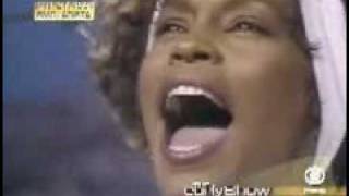 Beyonce on Whitney Houstons historic National Anthem performance [upl. by Ralfston]