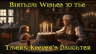 Birthday Wishes to the Tavern Keeper’s Daughter  Copyright Free Tavern Music [upl. by Pierette]