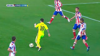 Lionel Messi vs Atletico Madrid Away 201415 English Commentary HD 1080i [upl. by Ardnat]