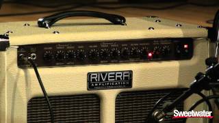 Rivera Sedona Lite Acousticelectric Hybrid Guitar Amplifier Demo  Sweetwater Sound [upl. by Esirrehc]