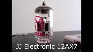 Valve quick test JJ 12AX7 vs Groove tubes 12AX7R3 [upl. by Ametaf428]