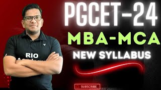 PGCET 2024  KEA PGCET Syllabus  PGCET MBA  MCA Syllabus [upl. by Lamag784]