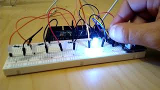 Arduino Multi LED  potentiomètre [upl. by Oiceladni598]