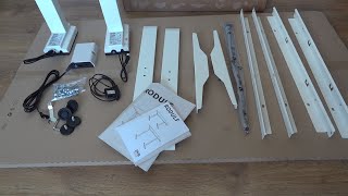 Ikea Rodulf standing desk assembly [upl. by Simsar]