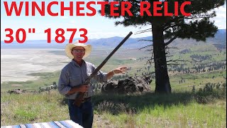 Shooting a 30quot Winchester 1873 Relic in 4440 [upl. by Neerroc]