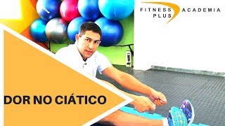 Dor no Ciático  3 exercícios para alongar e tratar sem remédios [upl. by Enaitsirhc461]