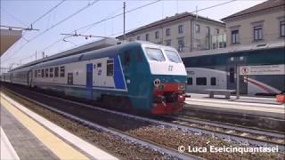 Composizione perfetta per il treno Regionale Veloce 2020 in partenza da Novara [upl. by Saoj404]